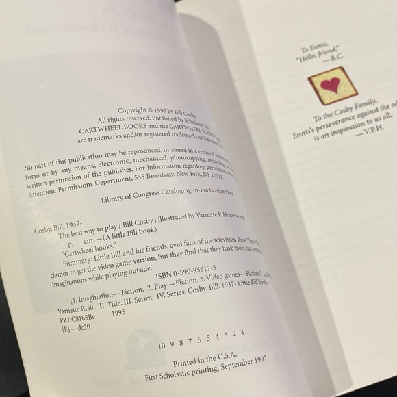 Little Bill: The Best Way to Play by Bill Cosby - Softcover Children’s Book - Picture 4 of 6